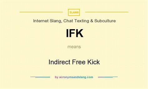 ifk meaning in chat
